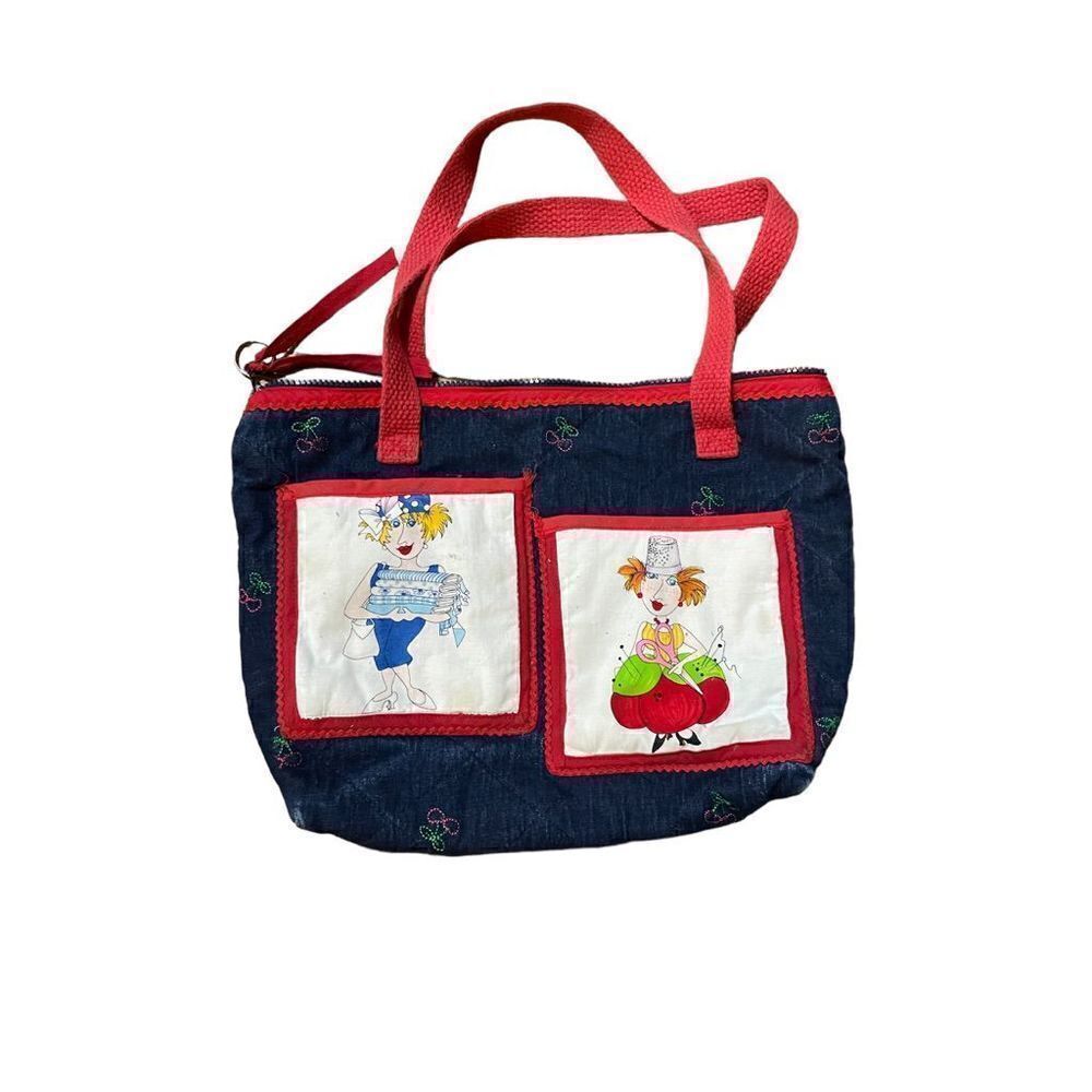 ‎Handmade homemade sewing bag / purse